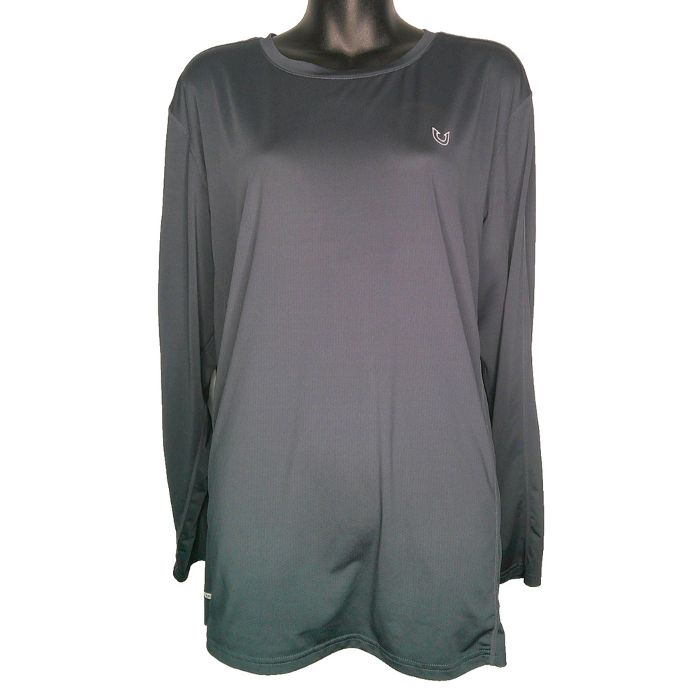 Northyard Long Sleeve Men's XL Athletic Shirt Dark Gray Nautical